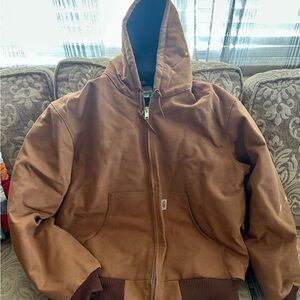 NWOT Men’s Heavy Duck Carhartt Jacket, quilted lining, Union Made in USA
